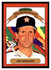 1990 Donruss #7 JIM DESHAIES Houston Astros ~F4P