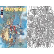 Transformers #1 Fifth Printing Cover A B Variant Set