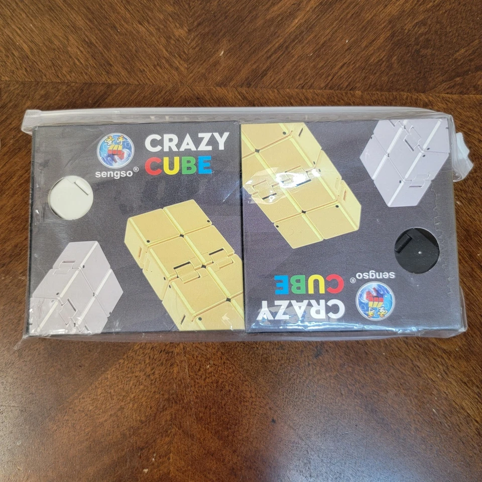 Sengso Infinity 2x2x2x2 Crazy Magic Cube Puzzle FIDGET Toy Pack Of 2 New - Image 1 of 1