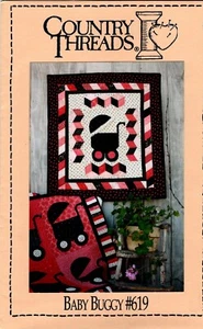 Baby Buggy Quilt Pattern by Country Threads 619 - Picture 1 of 2