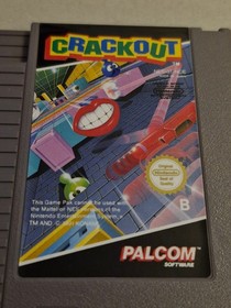 Nintendo NES Spiel Crackout RAR Game