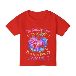 3rd Grade Ready Toddler T-Shirt, Fun Kids Tee, School Outfit, Birthday [...] - Picture 1 of 16