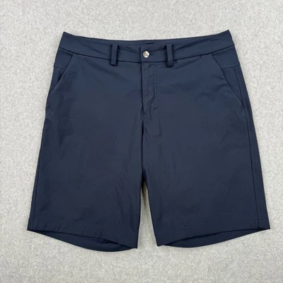 Lululemon Shorts Mens 34 Blue The Works Performance Stretch Golf Travel Chino - Image 1 of 4