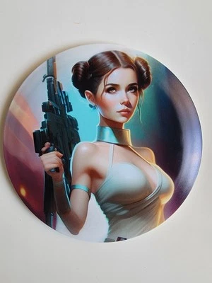 🔥 HOT Princess Leia Discmania Mentor 11/5/-2/2 Disc Golf Driver Star Wars - Image 1 of 4