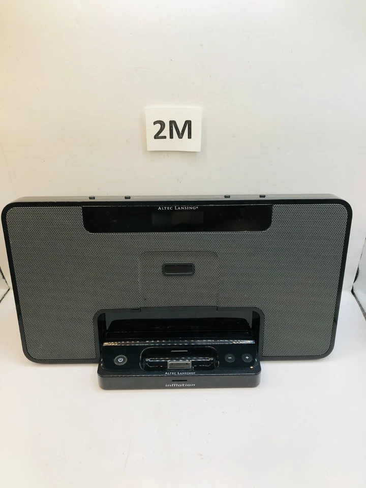 Sistema de altavoces portátil de carga Altec Lansing InMotion IM600 iPod radio FM FUNCIONA Foto 1 de 4