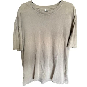 Essentials Fear Of God FOG Oversized Tee Shirt Crewneck Tan Brown Size Medium  - Bild 1 von 10