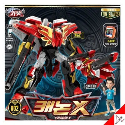 Hello Carbot The Braves CANNON X Transformer Robot Car Cube Pack Figura Juguete 2025 Foto 1 de 4