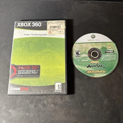 Avatar: The Last Airbender - The Burning Earth (Microsoft Xbox 360, 2007) - Image 1 of 4