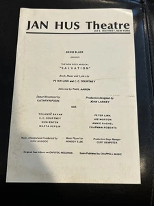1969 - Jan Hus Theatre Playbill - Salvation - Yolande Bavan - Peter Link T37 - Picture 1 of 4