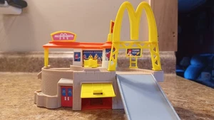 Vintage Hot Wheels Play Set Lot McDonald’s Car wash Construction Missing Pieces  - Picture 1 of 24