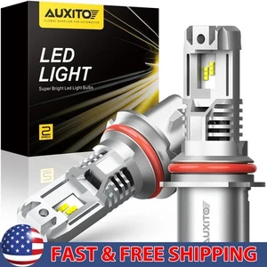 AUXITO 9004 LED Headlight Conversion Bulbs High Low Beam White Super Bright 2/4X - Picture 1 of 9