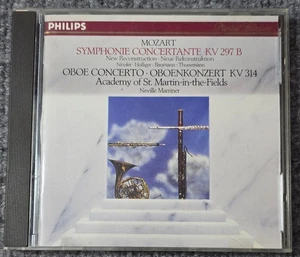 Mozart: Sinfonia Concertante by Marriner, Neville (CD, W Germany) - Picture 1 of 4