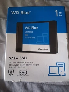 Western Digital WD Blue 3D NAND SATA Internal SSD 1TB, 2.5" - Afbeelding 1 van 1
