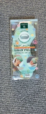 Earth Therapeutics Almohada Sinusal Antiestrés Microondas Ajustable Verde Nueva Foto 1 de 2