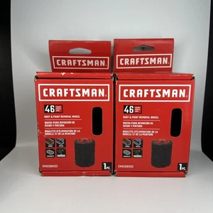 Rueda de eliminación de óxido y pintura gruesa Craftsman 46 2 piezas CMXEQWX22 CAJA SELLADA NUEVA - Imagen 1 de 5