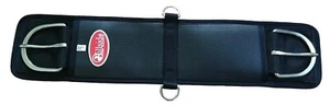 Western Horse Ponysattel schwarz Gürtel Cinch rutschfest Neopren 24" - Bild 1 von 9