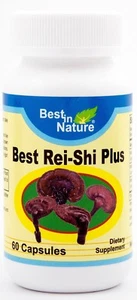 Best Rei-Shi Plus Improves sleep, immune system & liver function 60 capsules - Picture 1 of 3