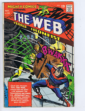 Mighty Comics Presents The Web #40 Radio Comics 1966 The Web VS Ironfist !