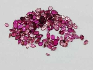 Lote al por mayor de 35,10 quilates de turmalina rosa natural mezcla forma corte piedras preciosas sueltas S679 - Imagen 1 de 5