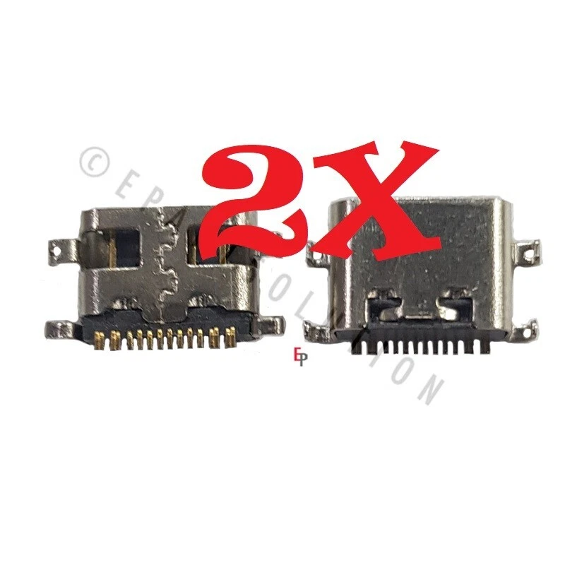 2X Vortex T10M Pro Tablet 10.1" Puerto de Carga Tipo C USB Cargador Dock Conector Foto 1 de 1