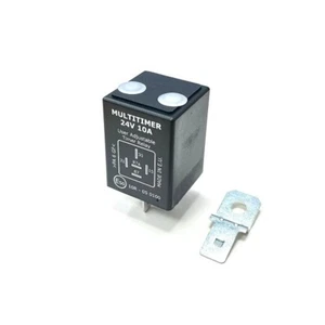 24V 10A Adjustable Timer Relay - Delay On/Off - Universal Automotive & Marine - Picture 1 of 3