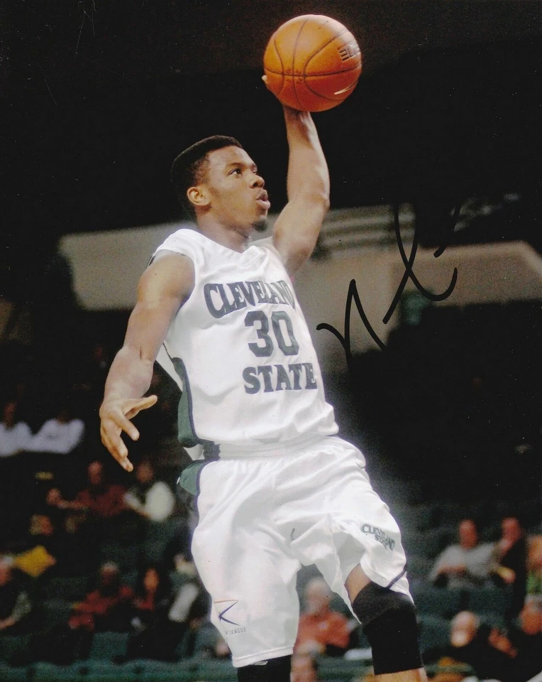 Фотография с автографом Норриса Коула из Cleveland State 8x10 с сертификатом подлинности - Изображение 1 из 1