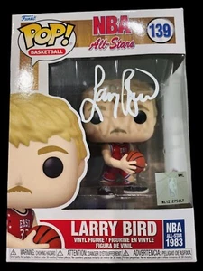 Larry Bird Signed NBA All Stars 1983 Funko Pop Basketball #139 PSA COA Rare - Picture 1 of 4