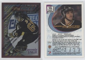1995-96 Topps Finest Jaromir Jagr #70