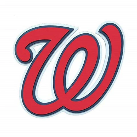 Washington Nationals 3D Foam Magnet [NEW] MLB Wall Cave Refrigerator Sticker Cover