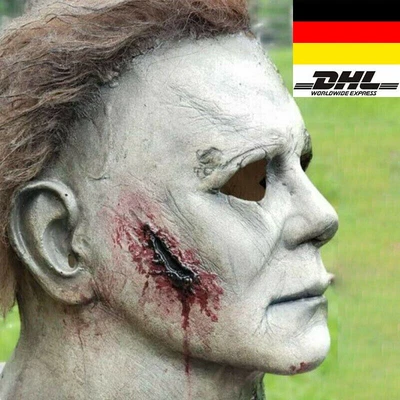 Halloween Kills Michael Myers Maske Party Erwachsene Geschenk Horror Verkleidung - Bild 1 von 4