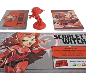 MARVEL UNITED: Promo BRUJA ESCARLATA Villano Mini y Tarjetas ¡NUEVO!! - Imagen 1 de 3