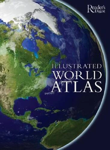 Illustrated World Atlas - Hardcover By Editors of Reader's Digest - GOOD Foto 1 de 1