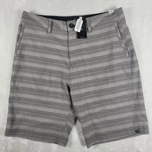 QuikSilver Amphibian Boardshorts Men's 32 Gray Swim Beach Pool Casual Active NWT - Picture 1 of 10