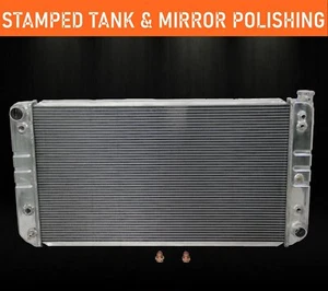 KKS 3 ROW RADIATOR FIT 1992-93 CHEVY GMC C2500 K2500 K3500 V8 6.5 DIESEL 34"CORE - Picture 1 of 6