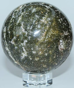 AAA Madagaskar Ozeanjaspis Kugel / 2,94" (74,67 mm) / 19,3 oz (547,14 gr) 3341 - Bild 1 von 15