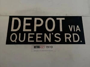 Depot Via Queen's Road - L17 Maidstone Kent Bus Jalousie 1950er 35"" GESCHENK - Bild 1 von 12