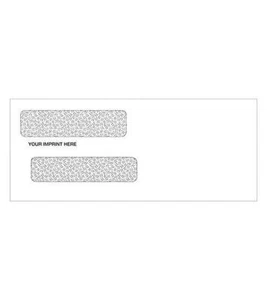 Double Window Confidential Envelopes / Deluxe No. 91663 / 8 5/8" x 3 5/8" - Imagen 1 de 1