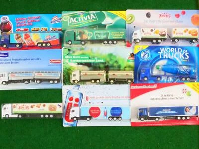 IN Set 9 Trucks Trailers Werbemodelle Fanta Müller among Others Mint! Ob 1704-07 - Image 1 of 4
