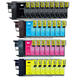 Druckerpatronen kompatibel mit Brother LC980 LC1100 LC985 Tinten Patronen - Bild 1 von 12