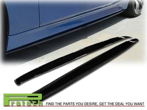 For 12-15 BMW F30 F31 4Dr M Sport Only P Style Side Skirts Lip Carbon Fiber - Bild 1 von 3