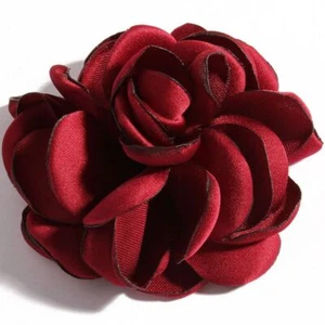 Artificial Flower Burned Flatback Corsage Sewing Garments Crafts Corsage 10pcs - Picture 1 of 28