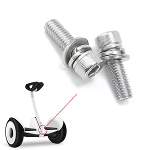 2PCS Viti Barra di Controllo Ginocchiera per Ninebot S Smart Autobilanciante Elettr - Foto 1 di 12