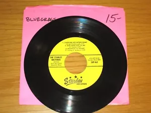 COUNTRY BLUEGRASS EP (No cover) - STANLEY BROS. & BILL CLIFTON - STARDAY 163 - Imagen 1 de 2