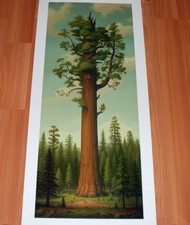 Mark Ryden Art Print General Sherman Redwood Tree Lithograph Poster S/# 500 COA
