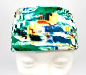 Nike Dri-Fit Headband Adult Athletic Wide Malachite/Barely Green/White - Picture 1 of 5