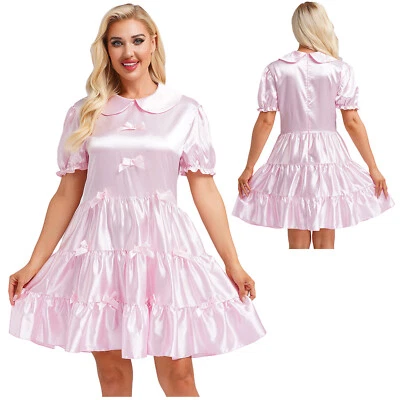 Plus Sexy Women's Naughty School Girl Dress Up Uniform Outfits Halloween Cosplay - Image 1 of 4