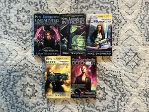 5 bk lot~Mike Shepherd~Kris Longknife Sci-Fi Lot plus Bk 1 Vicki Peterwald - Foto 1 di 3