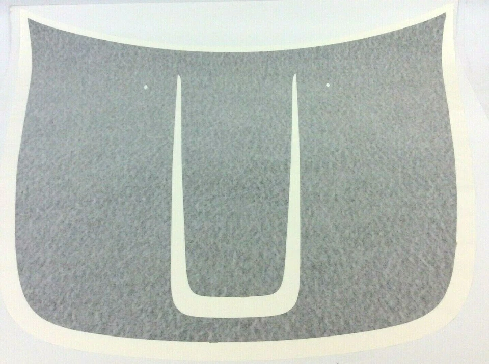 Kit de decalques aparência blackout capô dianteiro Jeep Grand Cherokee 2017 - 2021 fabricante de equipamento original - Imagem 1 de 2