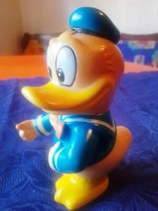 Donald Duck Spardose Höhe ca15cm - (cod.28 K7) Rechter arm beweglich Topfen fehl - Bild 1 von 7