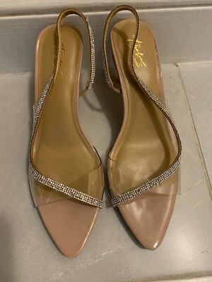 Thalia Sodi 鞋 透明乙烯基 带水钻 - 尺码 10 M — 第 1/3 张图片